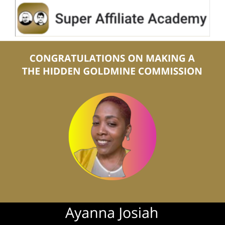 Help Me Congratulate Ayanna On Her Affiliate Commission