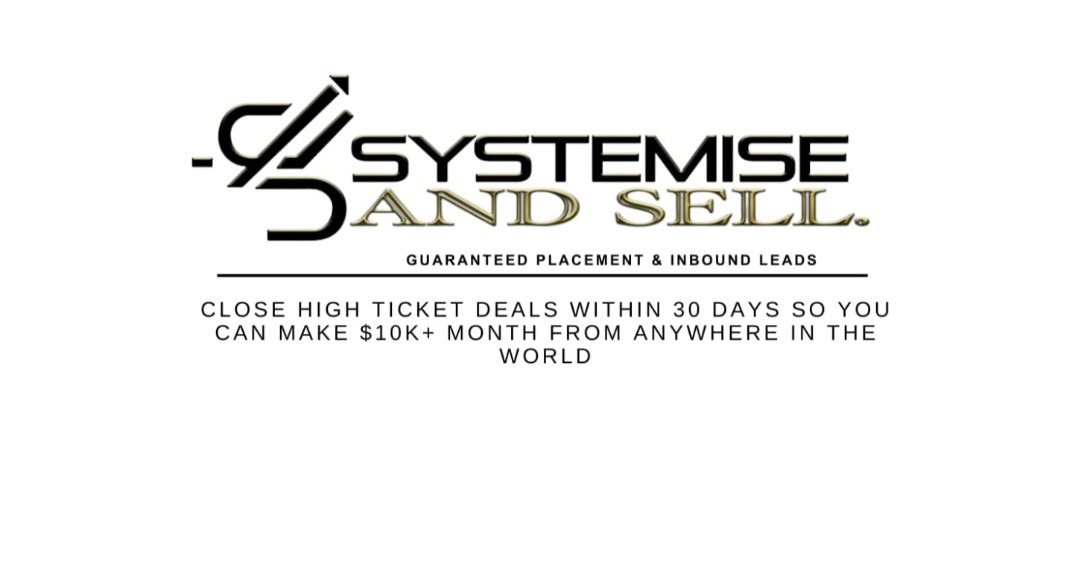 Systemise and Sell