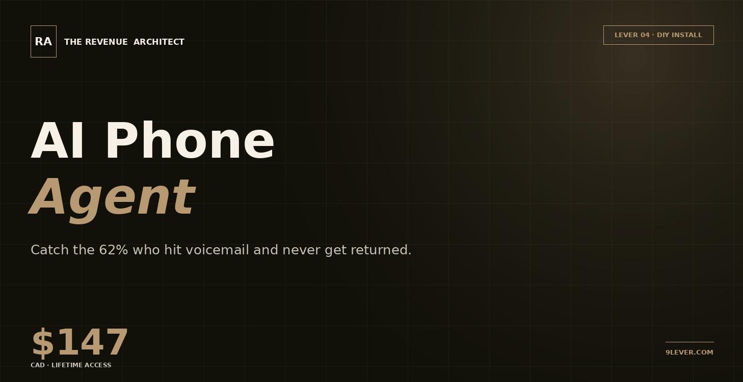 Lever 04 — AI Phone Agent