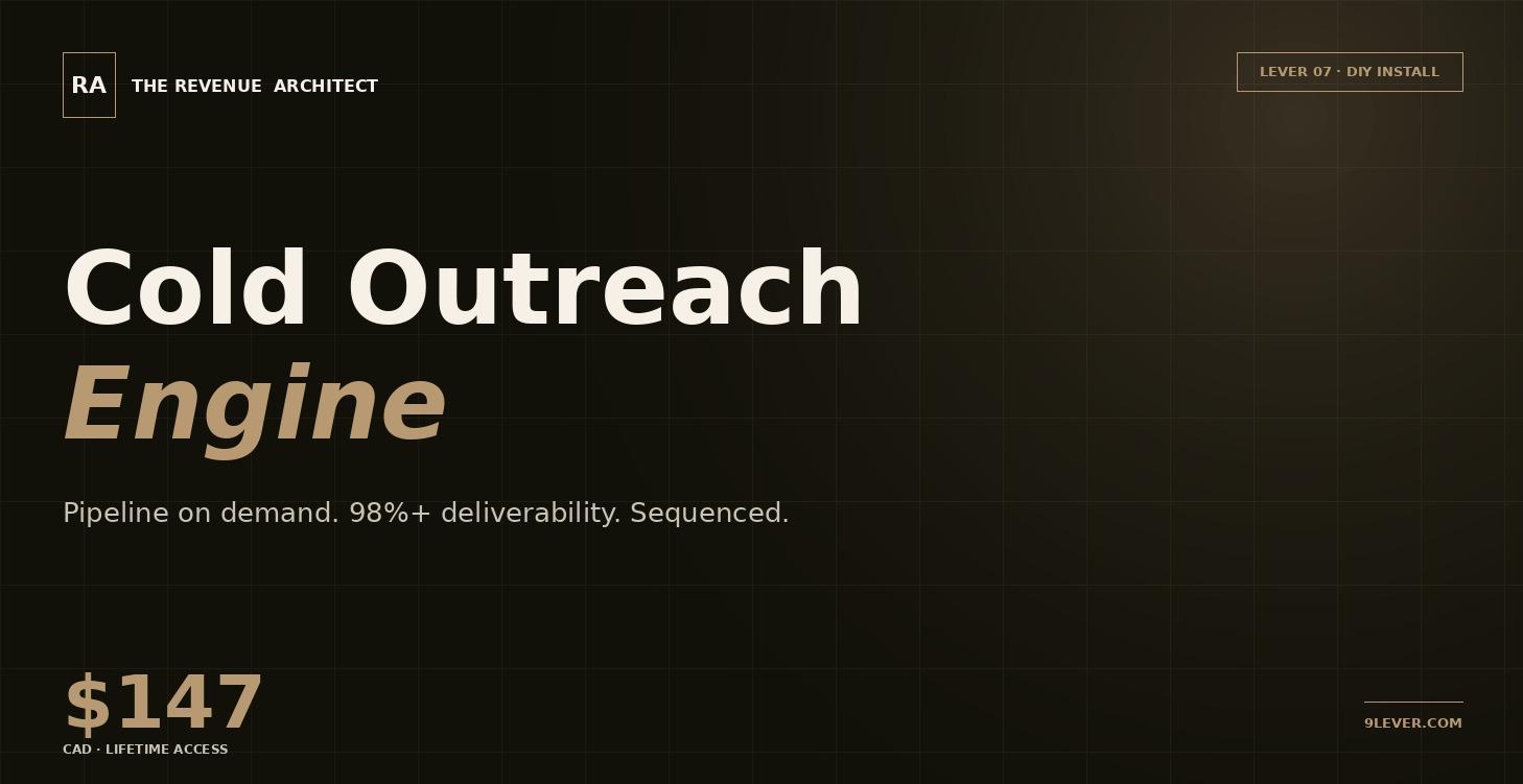 Lever 07 — Cold Outreach Engine
