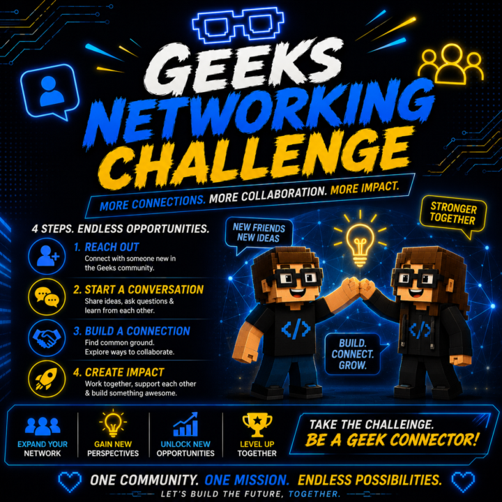 🔥 GEEK OF THE WEEK NETWORKING CHALLENGE 🔥