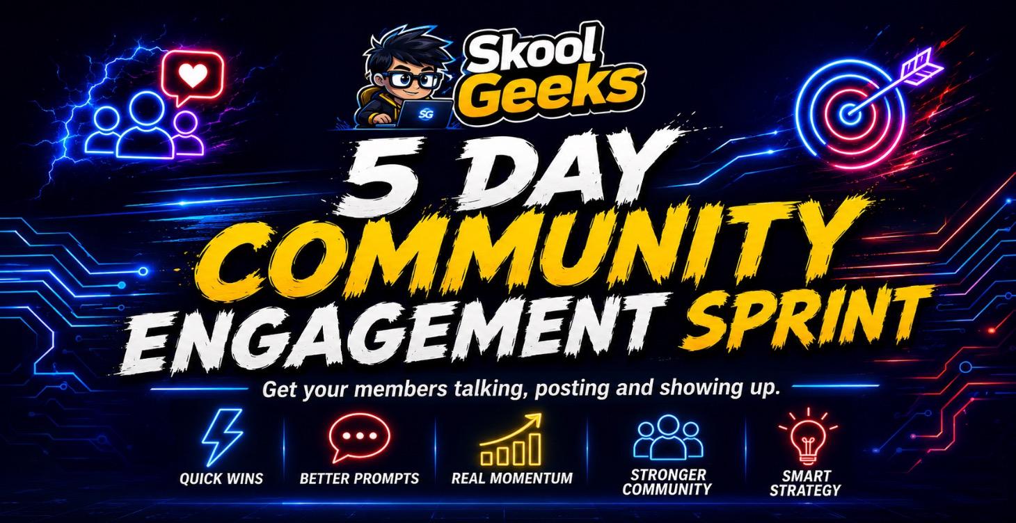5 Day community engagement sprint