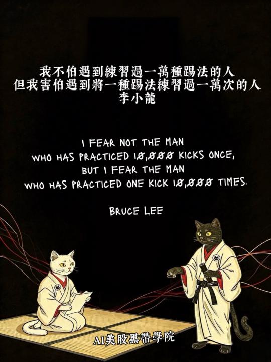 一招入魂：為什麼你需要成為「美股黑帶」？