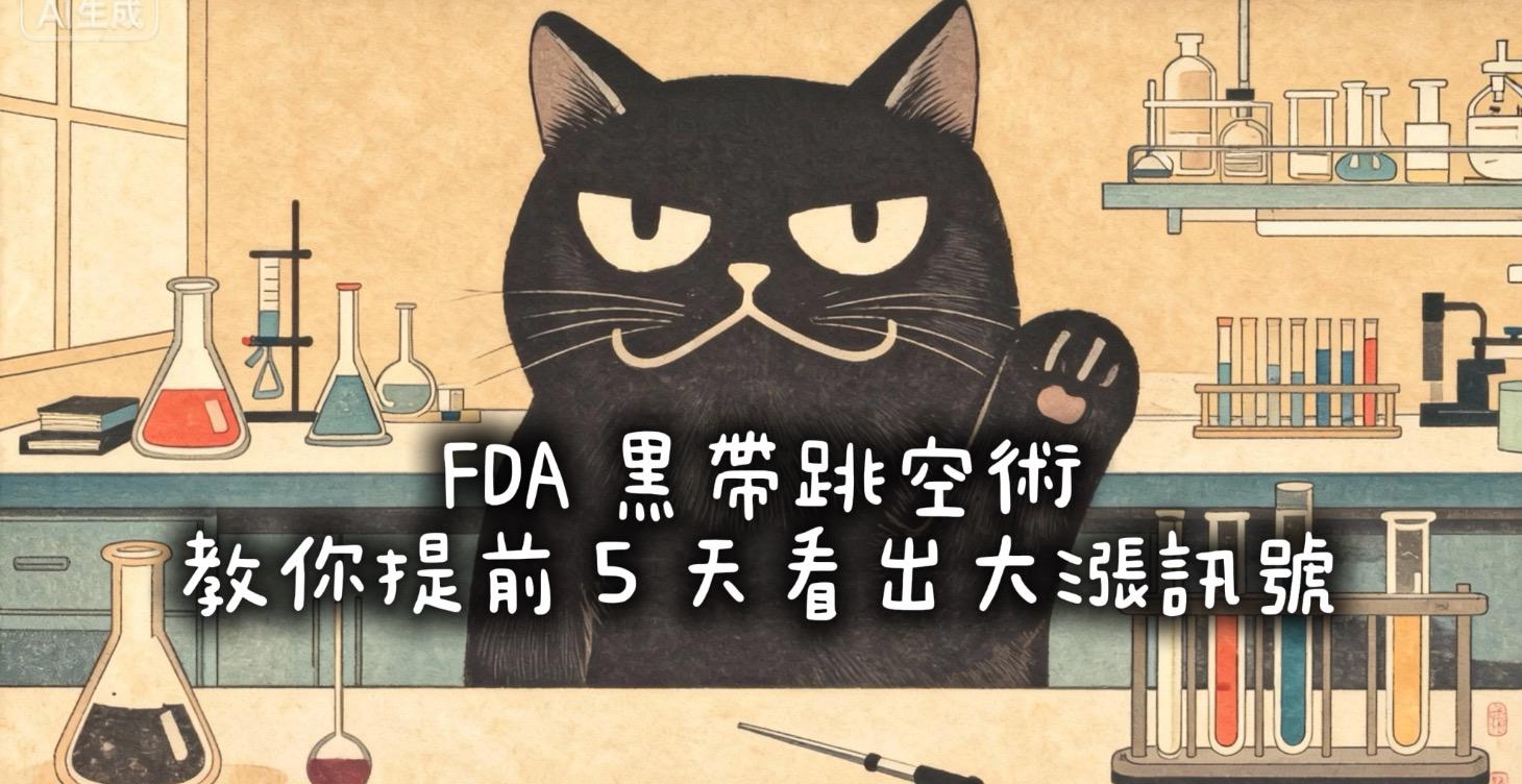 FDA 黑帶跳空術：教你看出大漲訊號