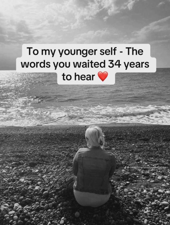 This hits hard- 