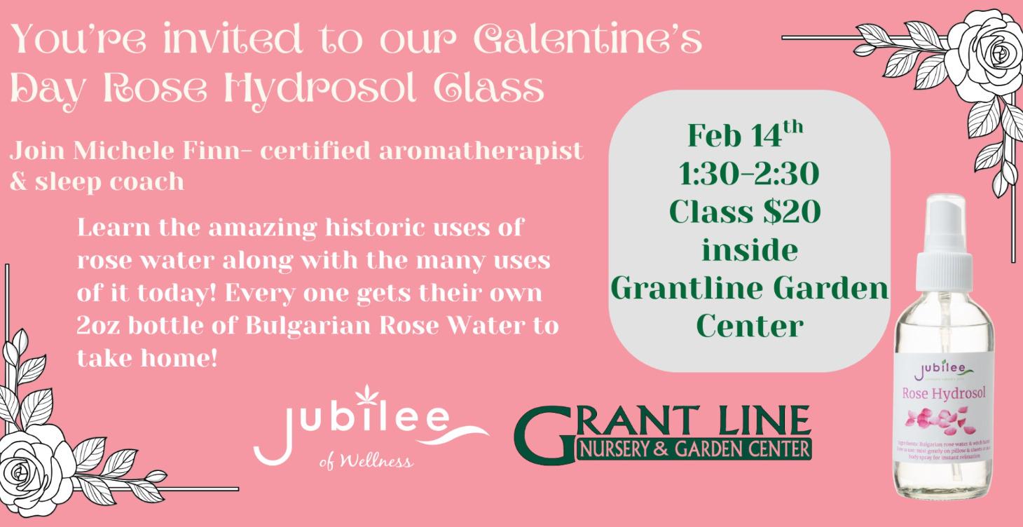 Rose Hydrosol Class