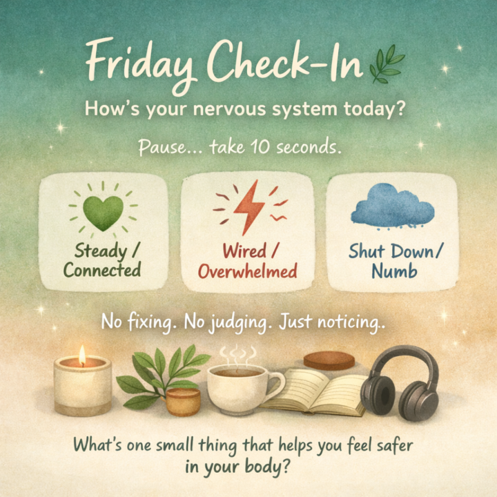 Friday Check-In 🌿 How’s your nervous system today?