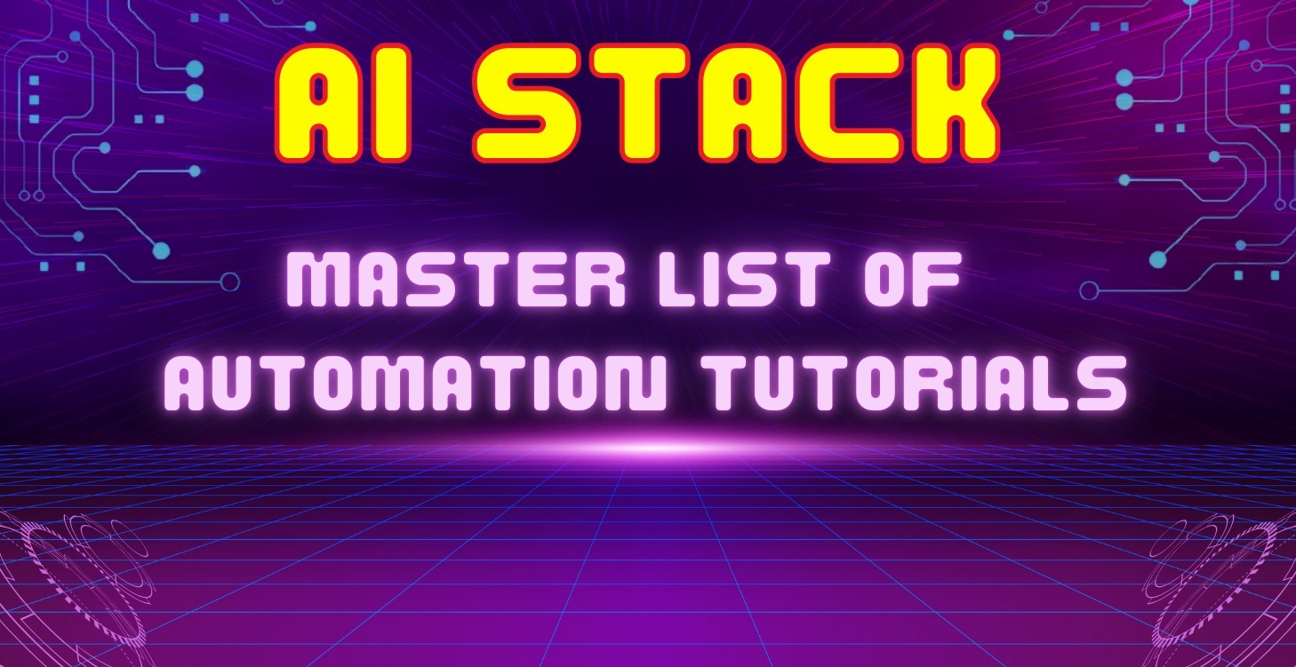 Master List Of Automation Tutorials