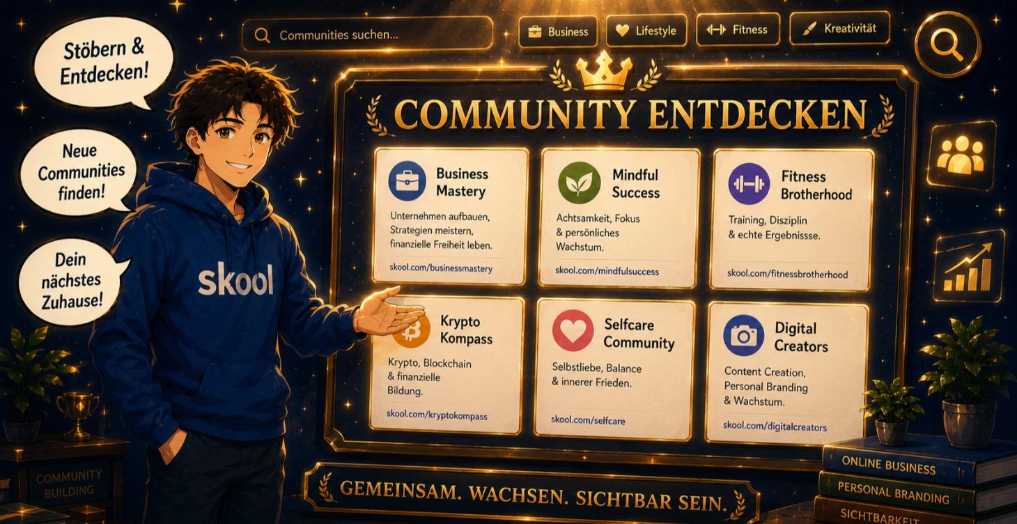 🔥 Communities auf Skool