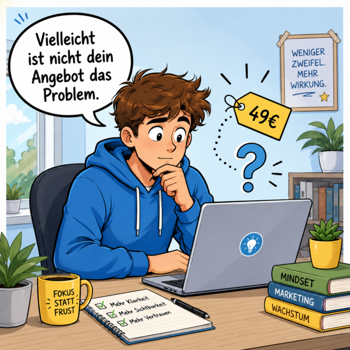 Warum sich dein Angebot nicht verkauft, obwohl es gut ist