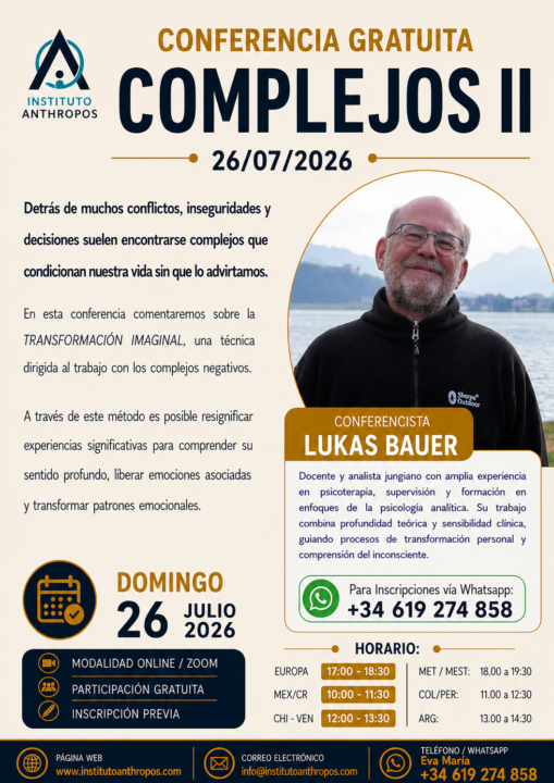 Próxima CONFERENCIA COMPLEJOS II de Lukas Bauer
