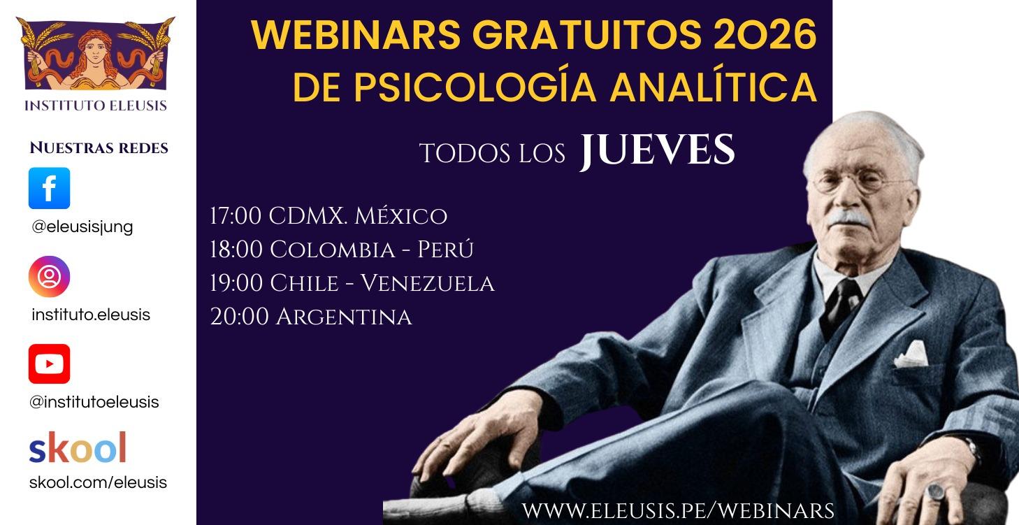 WEBINARS 2026 sobre Psicología Analítica