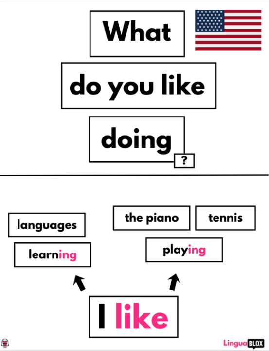 🗓 CHALLENGE #5 - WHAT DO YOU LIKE DOING?