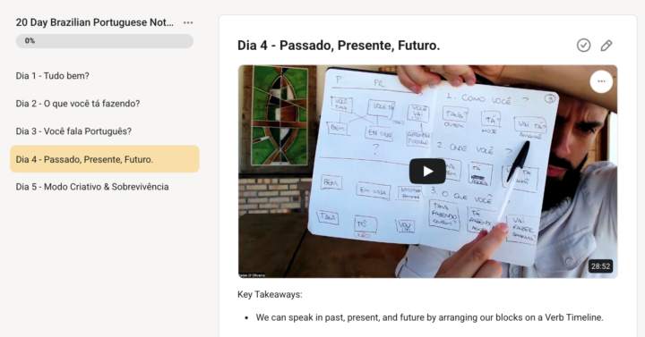 🇧🇷 Day 4 - Written OPI - Practice your answers here! (Notebook Course)
