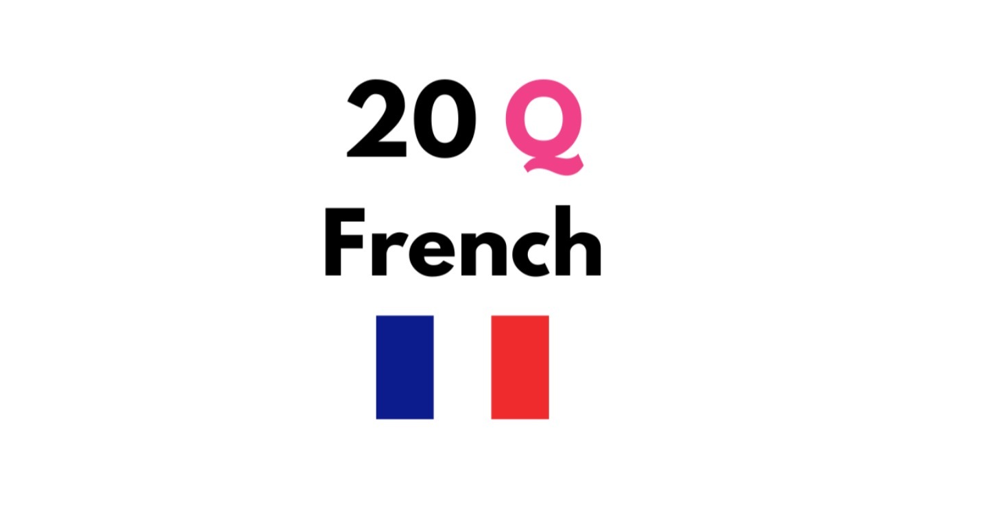 20 Question French Course