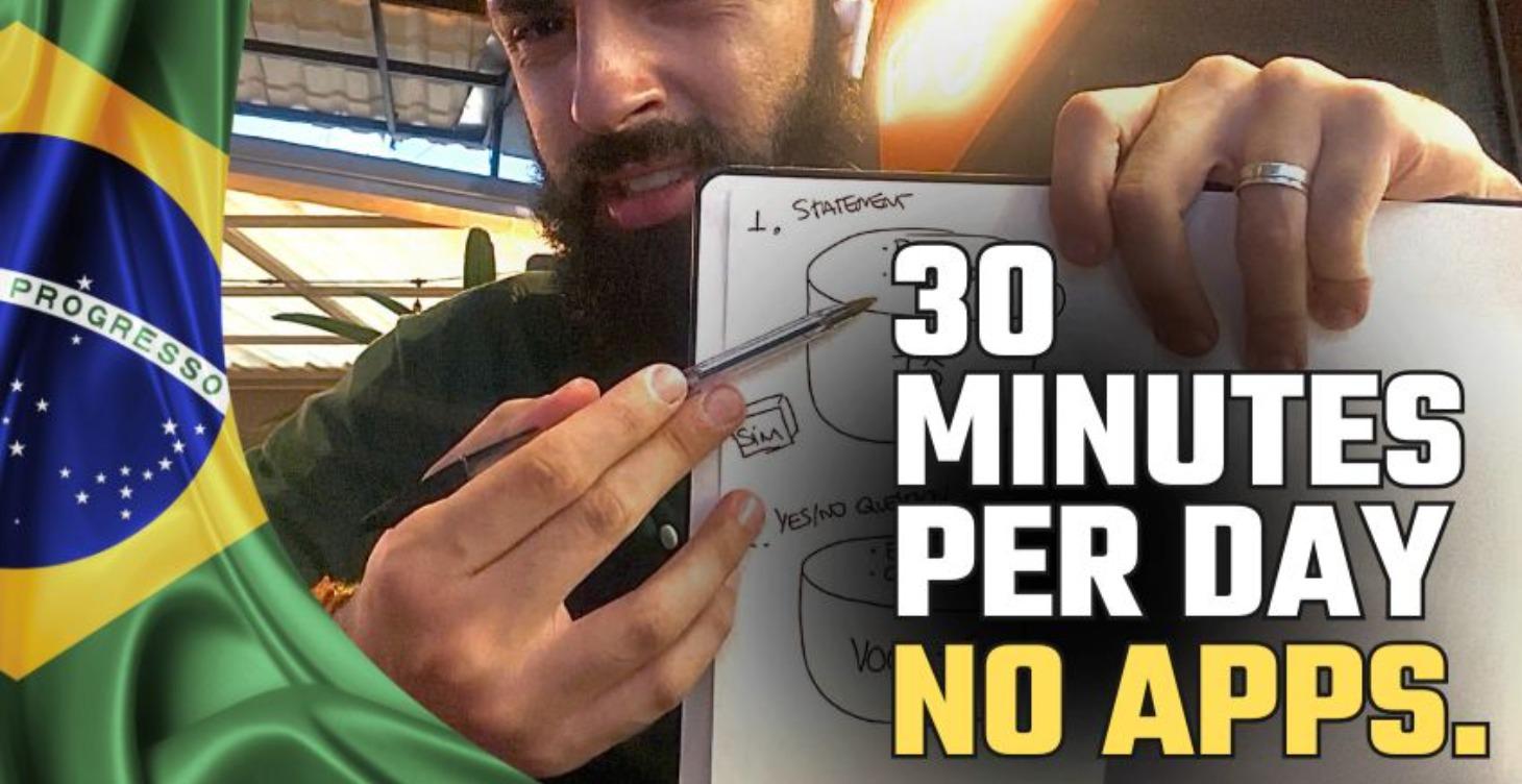 20 Day Brazilian Portuguese Notebook-Only Course