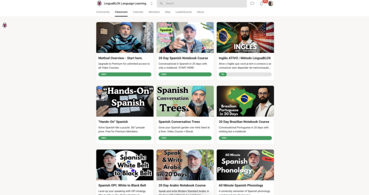 📼 LinguaBLOX Video Course Guide