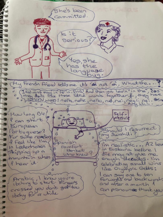 Cuando estás haciendo dibujos animados en lugar de estudiar porque tu cerebro está cansado...