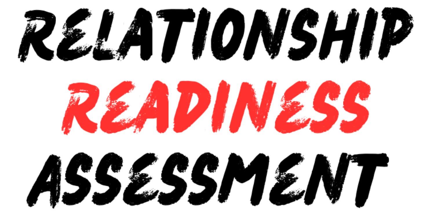 Relationship Readiness Assessment