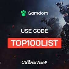 Gamdom Promo Code: TOP100LIST & Get 60% Rakeback for November 2024