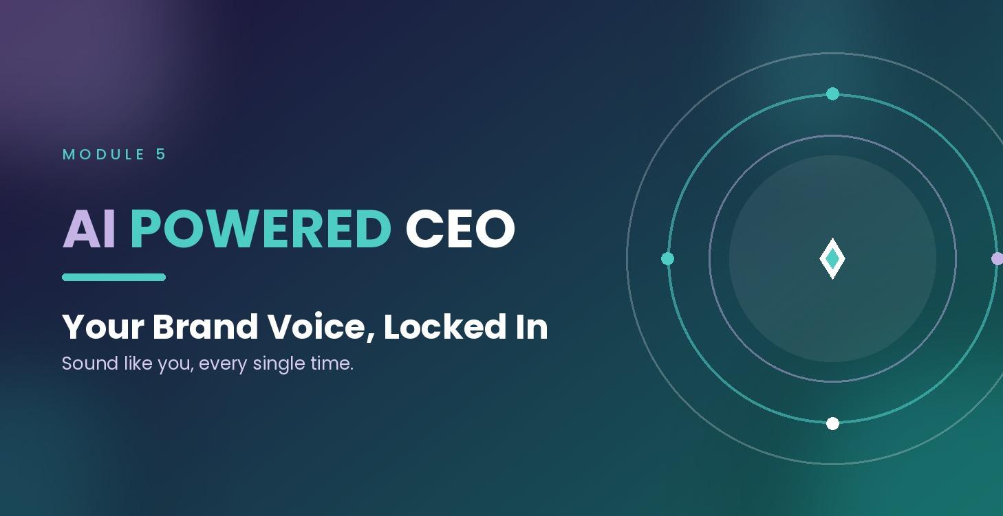 Your Brand Voice, Locked In