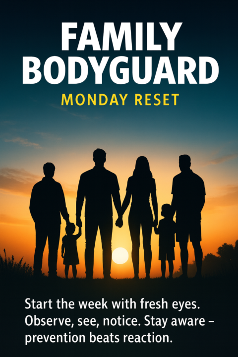FAMILY BODYGUARD – MONDAY RESET