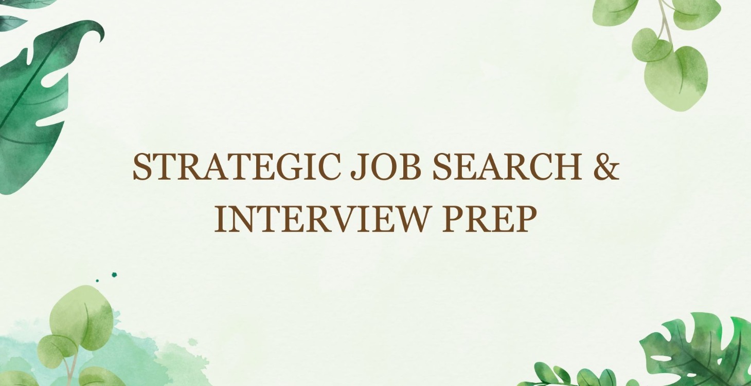 Phase 3: Strategic Job Search & Interview Prep