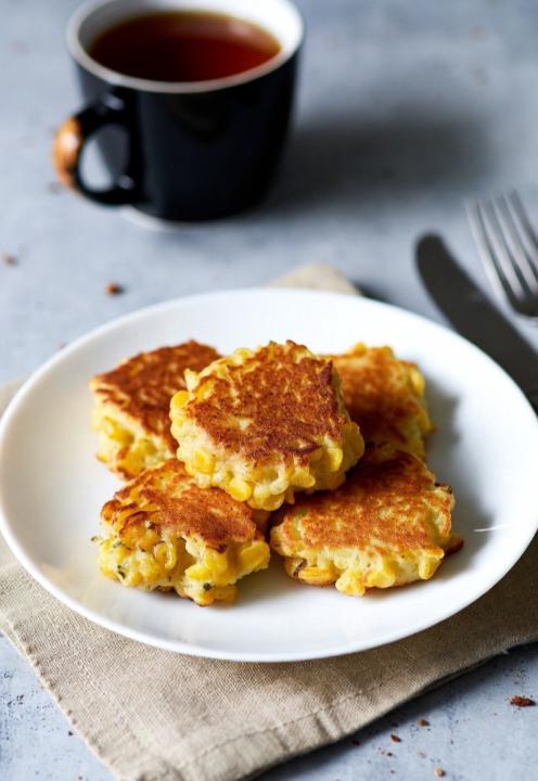 Woke up and made Corn Fritters