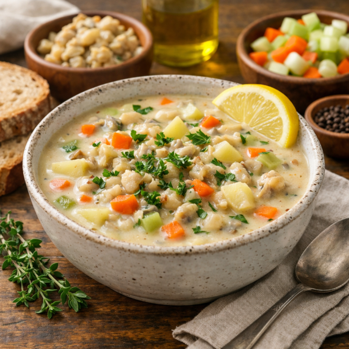 Healthy Clam Chowder