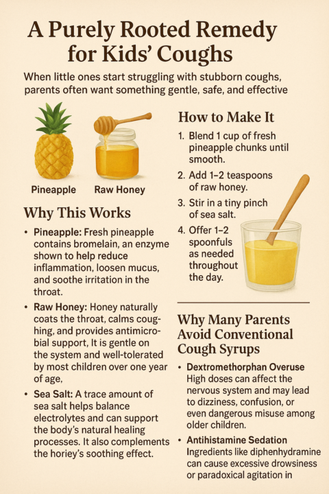A Purely Rooted Remedy for Kids’ Coughs