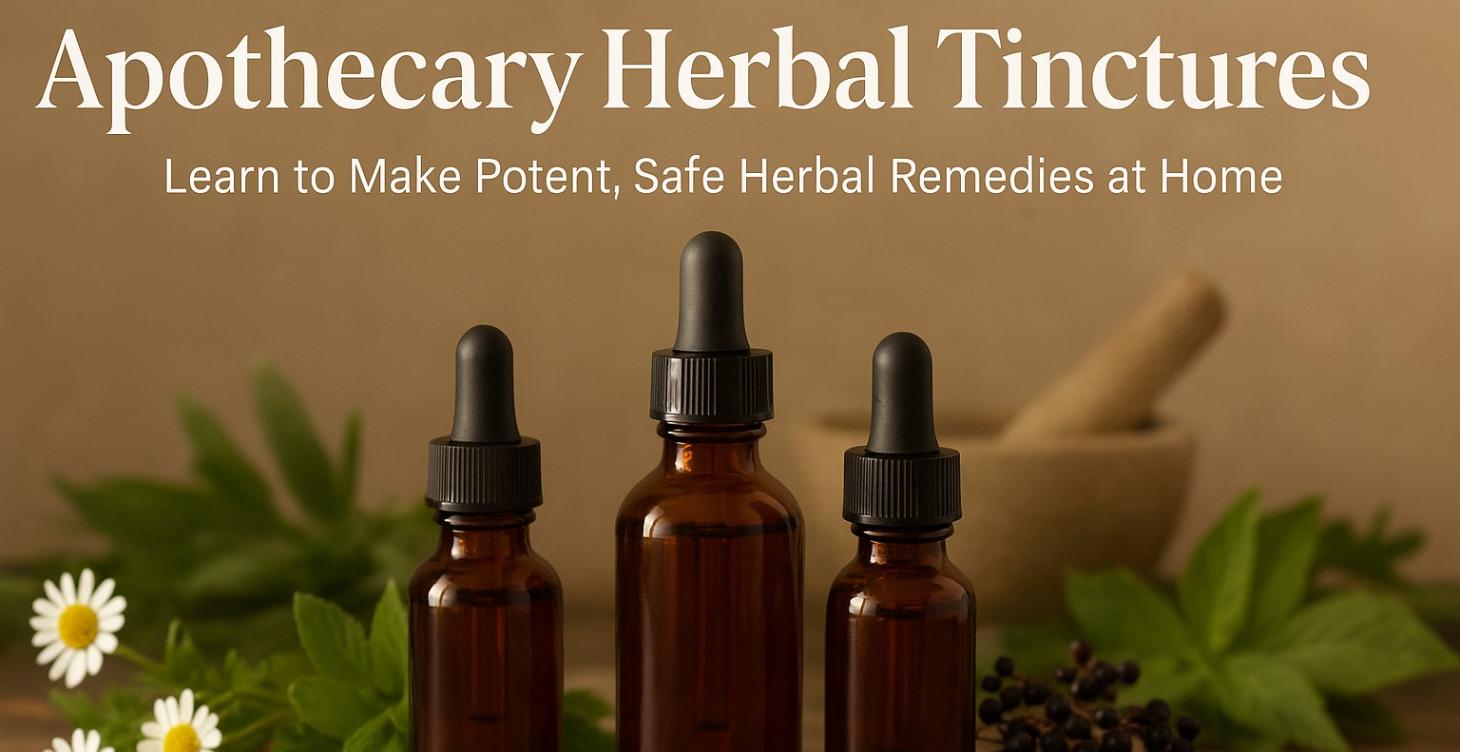 Ultimate Apothecary Herbal Tincture Bundle