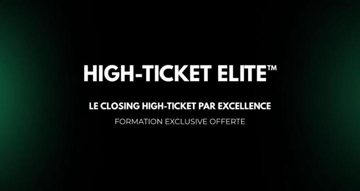 HIGH-TICKET ELITE