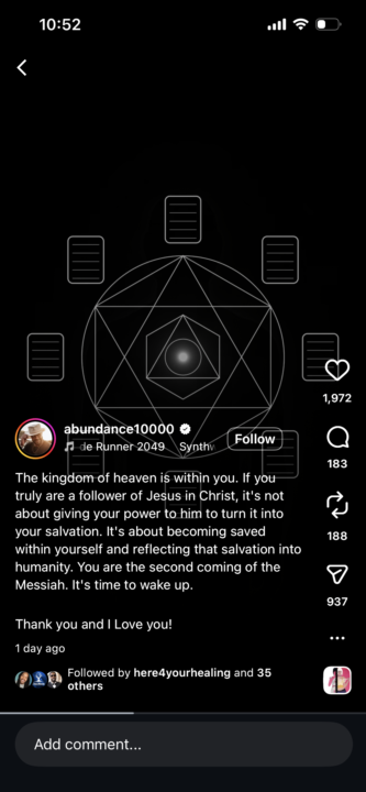 The kingdom of heaven 