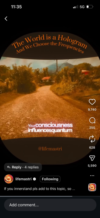 The world is a hologram 