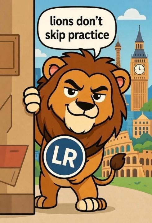 🦁🔥 Mini-Challenge: How Often Should You Practice? (Be Honest.)