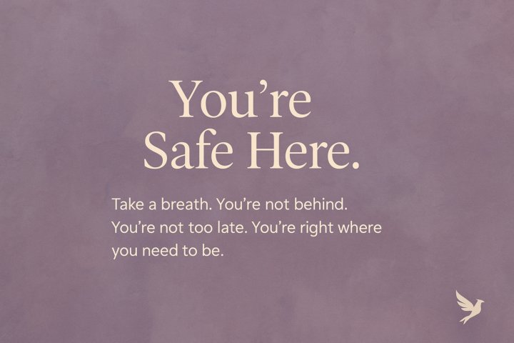 You’re Safe Here.
