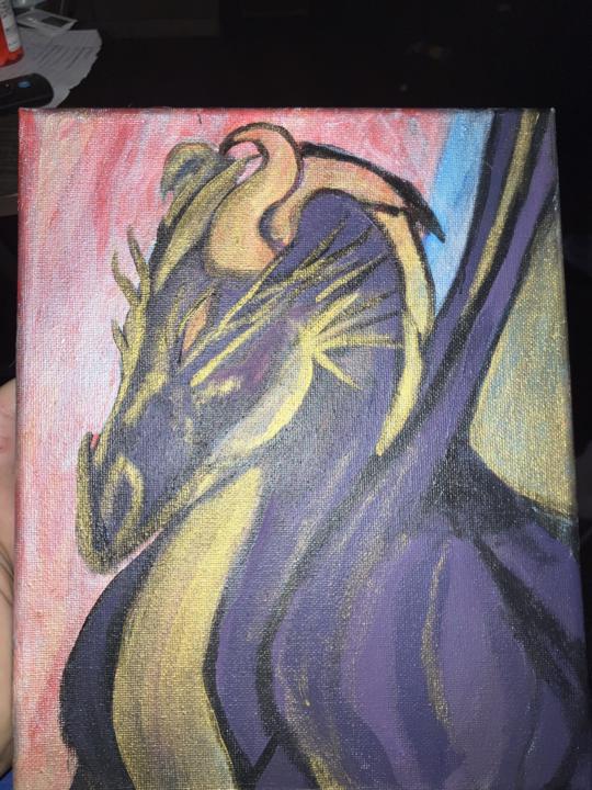 Painted dragon