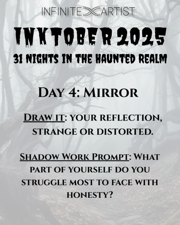 Inktober Day 4- Draw a Mirror 🪞