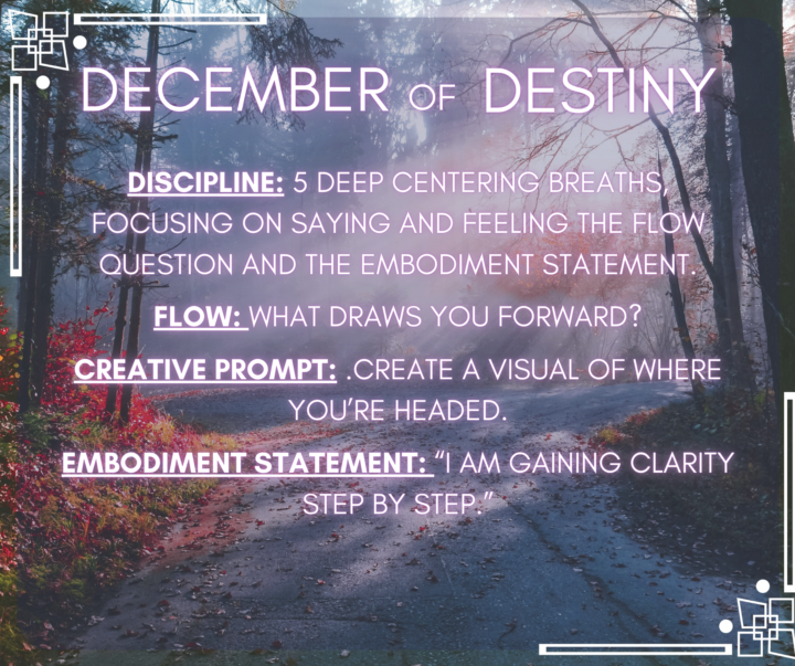 December of Destiny - Day 7 - Emerging VISION 🌥️🌤️🌞🪬