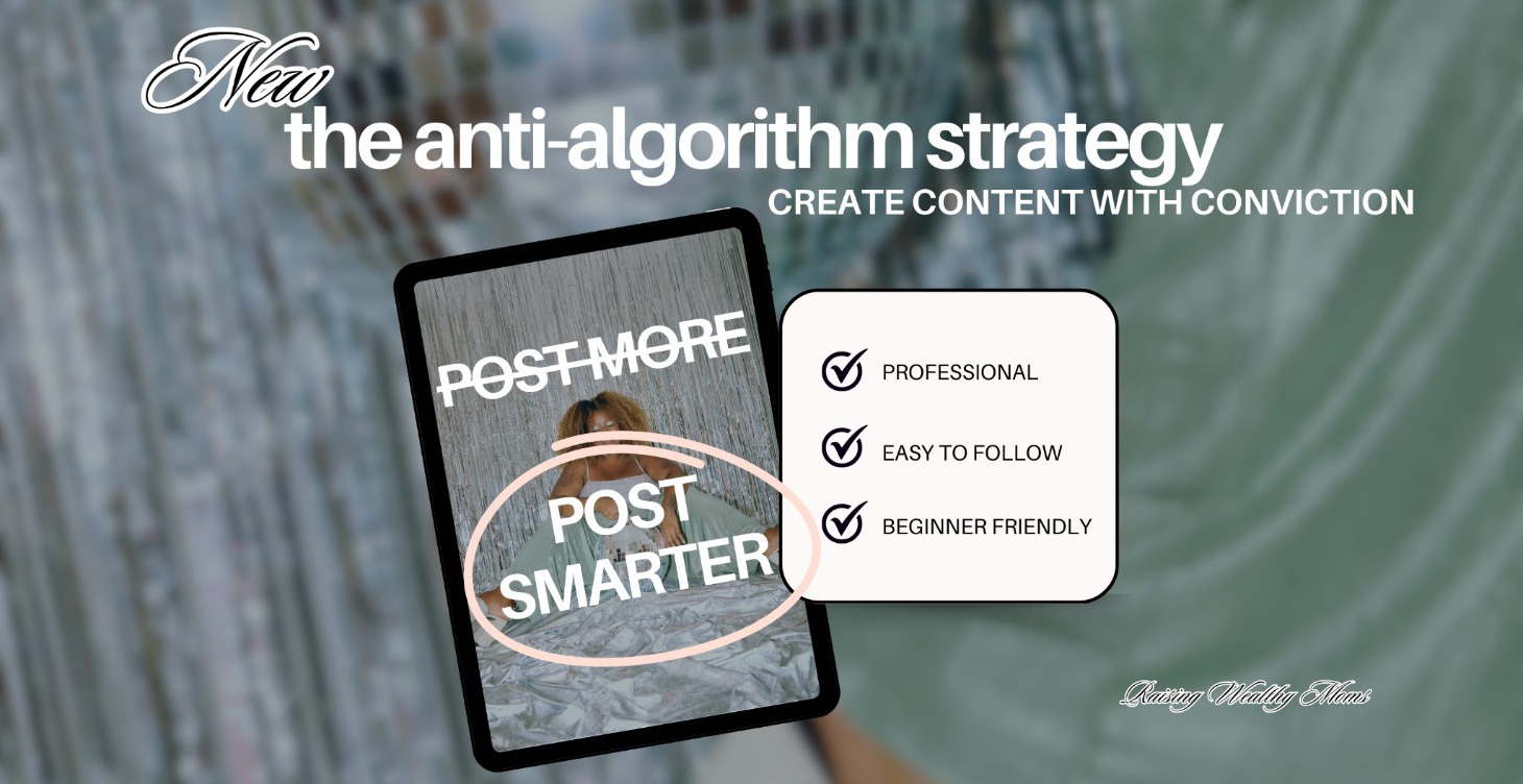 The Anti-Algorithm Strategy Masterclass