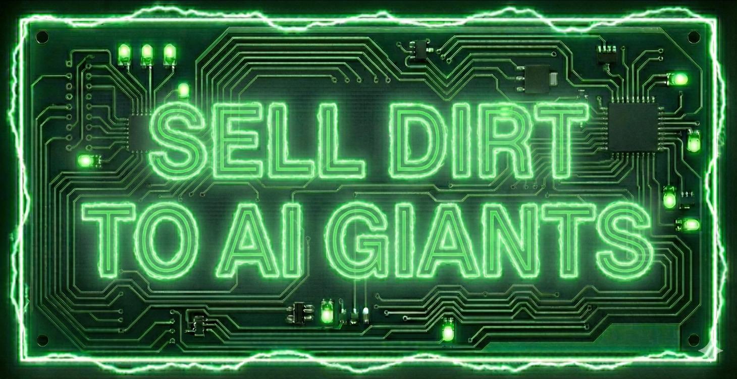 ⚡ Step 5 → Sell Dirt To Ai Giants