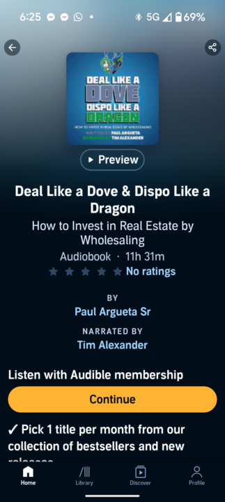 We Are Live On Audible