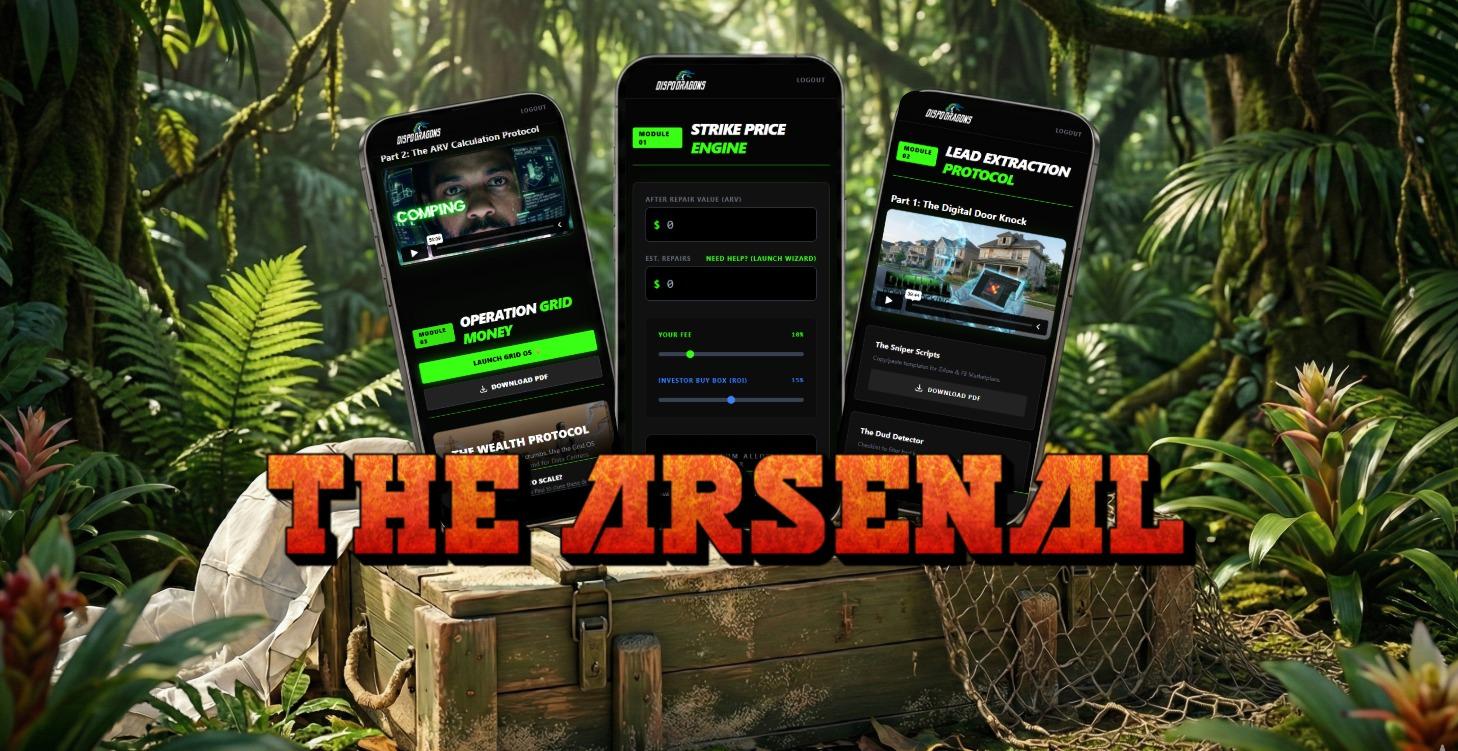 🎖️ The Arsenal (Grid Money + Residential Alpha)