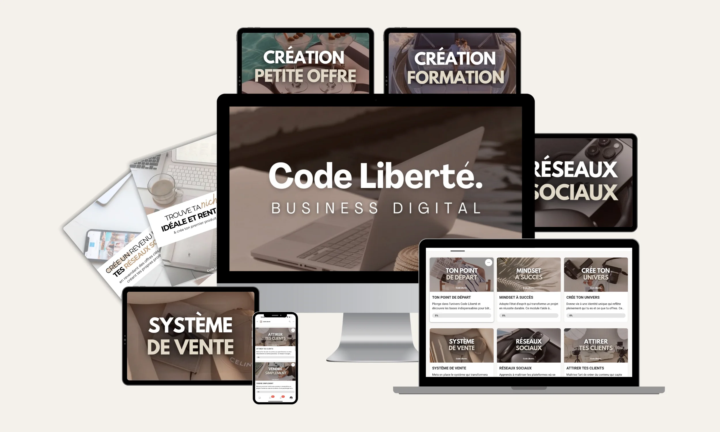 ✨ Code liberté + Accompagnement Offert✨