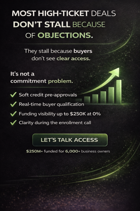 Most high-ticket deals don’t stall because of objections.
