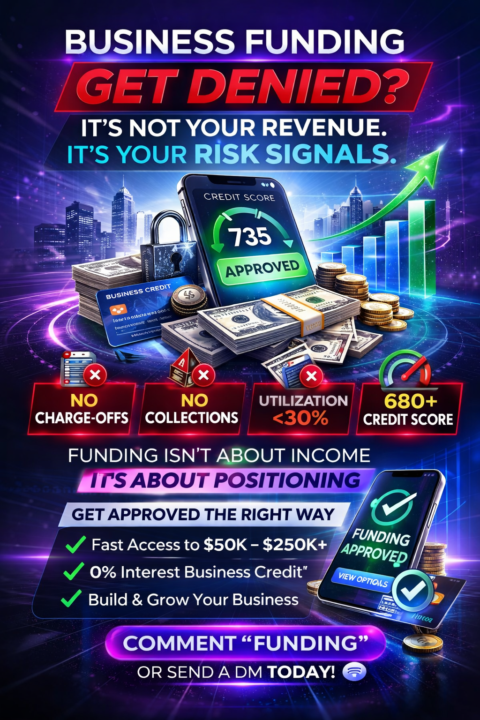 Most business owners don’t get denied because of revenue.