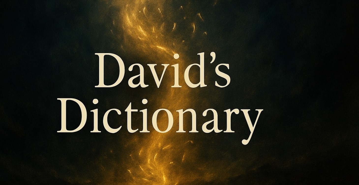 DAVID’S DICTIONARY
