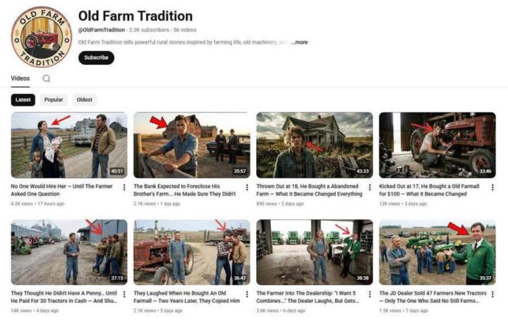 🚜 From Old Farms to Online Cashflow 💰 This channel didn’t go viral by luck — it followed a smart YouTube Revenue Automation model.