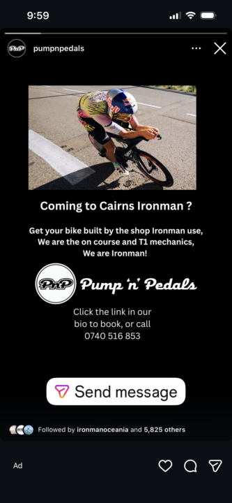 DOING CAIRNS 70.3 or IRONMAN?