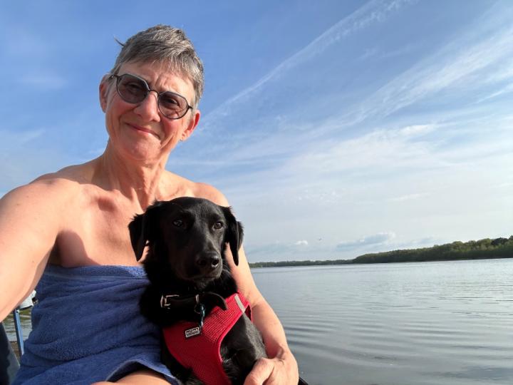 Annette mit Pelle Kaiser